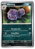Weezing 092/159 Uncommon Journey Together Pokemon Near Mint