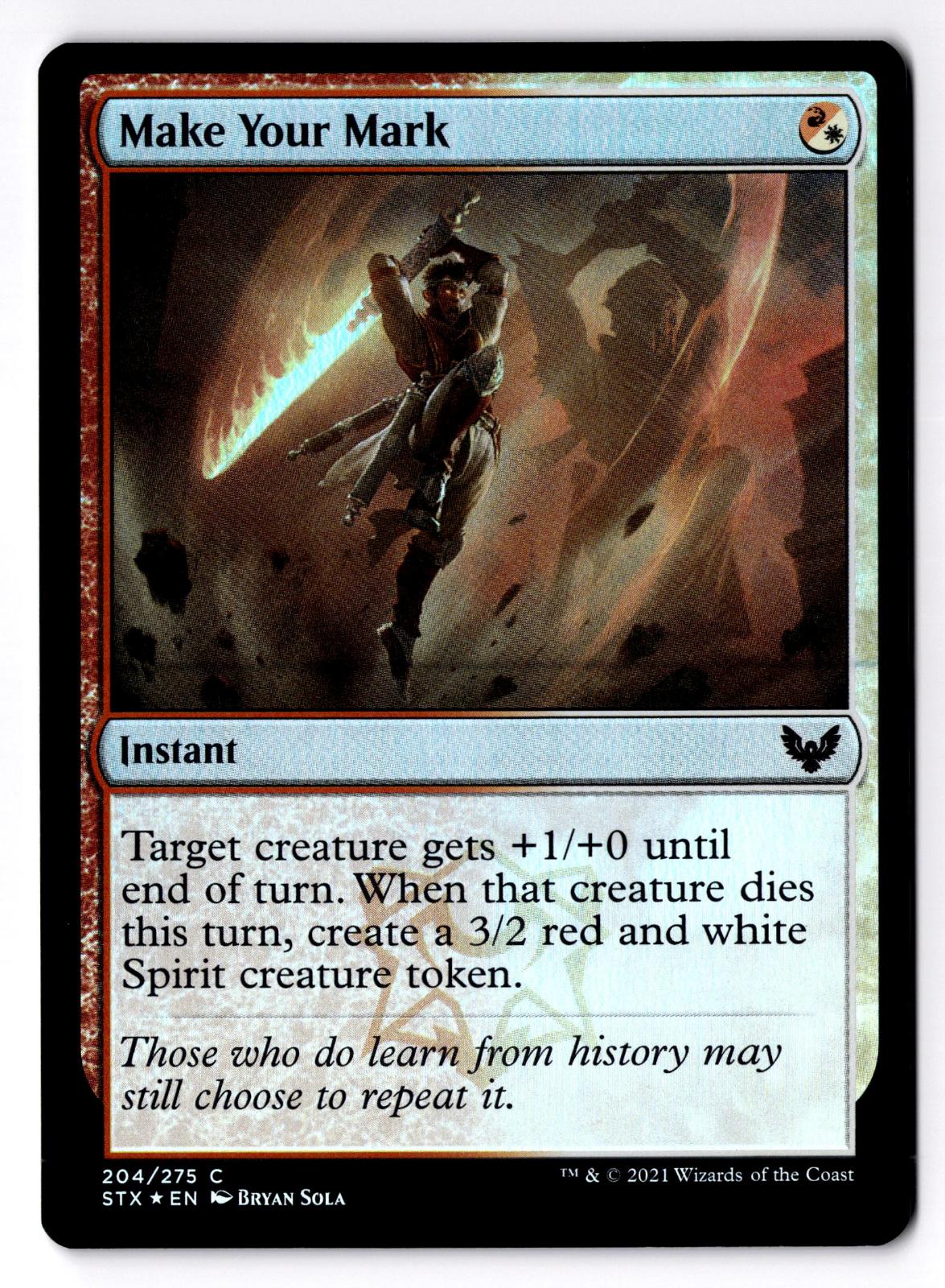 Make Your Mark 204 Strixhaven: School of Mages Magic: The Gathering Foil LP
