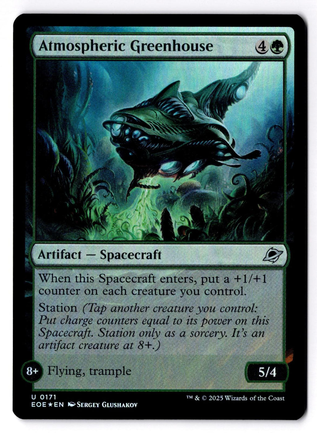 Atmospheric Greenhouse 171 Edge of Eternities Magic: The Gathering Foil LP