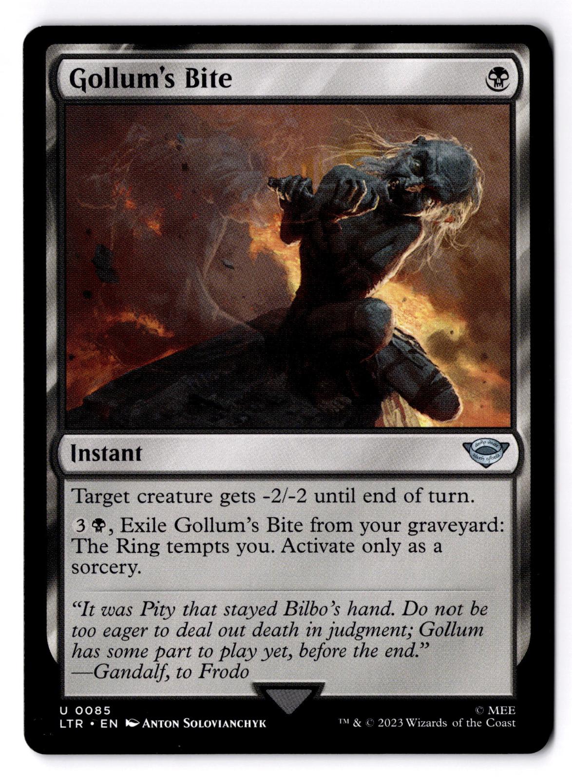 Gollum's Bite 85 Magic: The Gathering LP