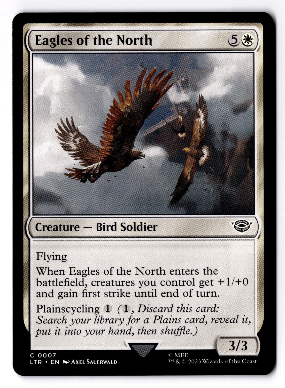 Eagles of the North 7 The Lord of the Rings Magic: The Gathering LP