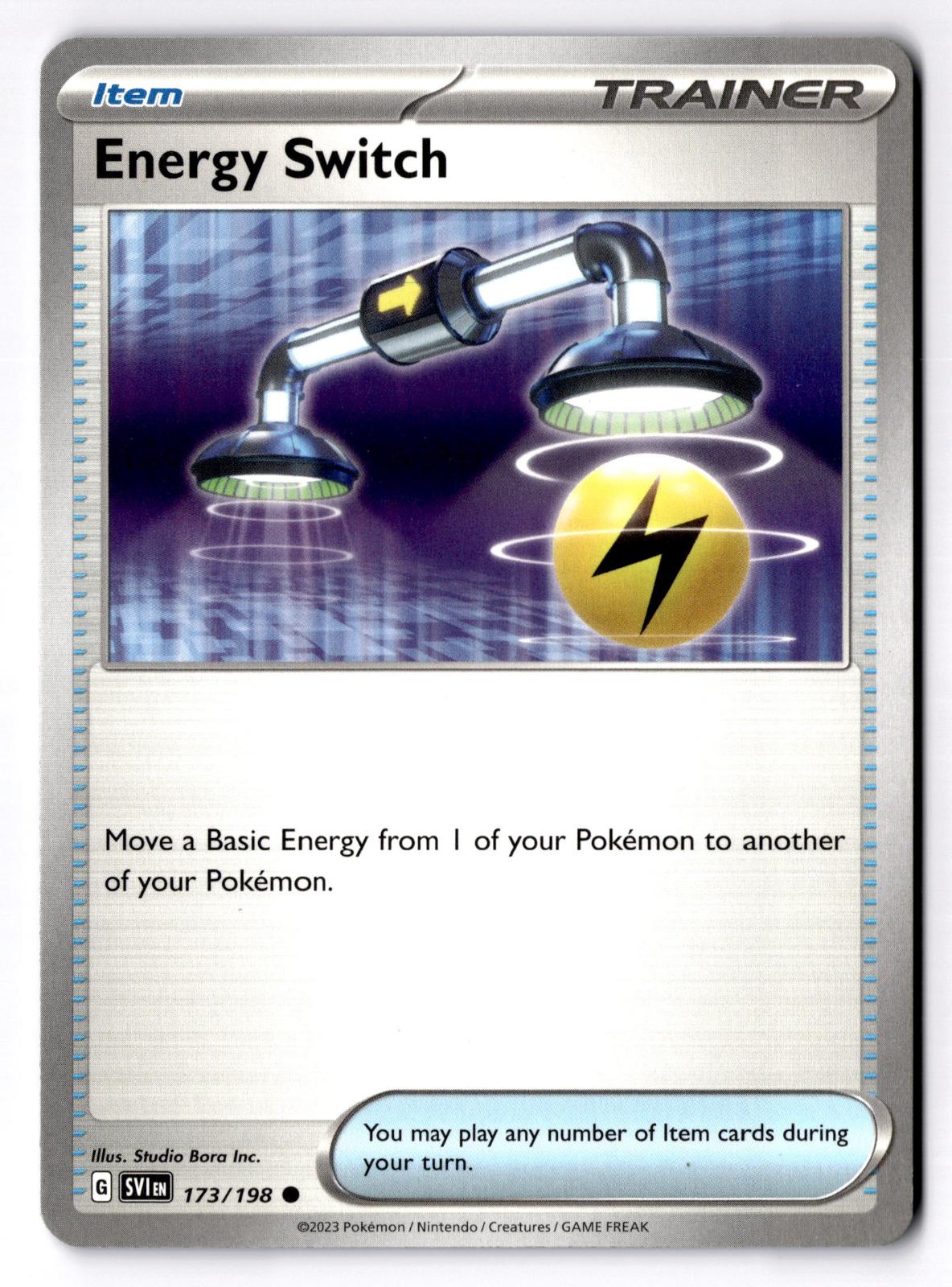 Energy Switch 173/198 Common Scarlet & Violet Pokemon Near Mint