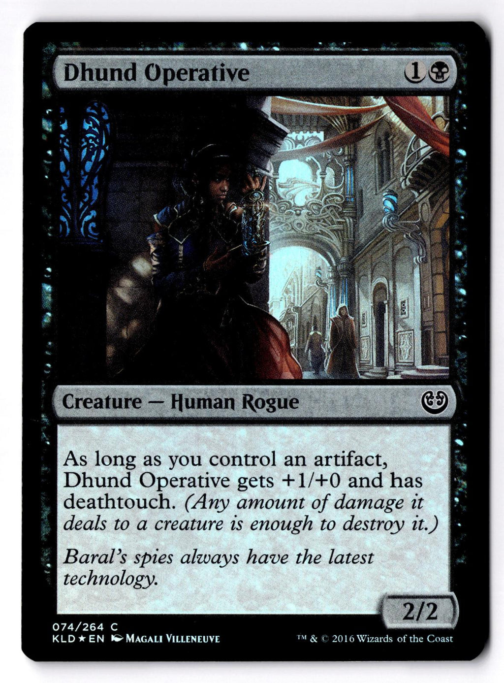 Dhund Operative 74 Common Kaladesh Magic: The Gathering Foil Lightly Played