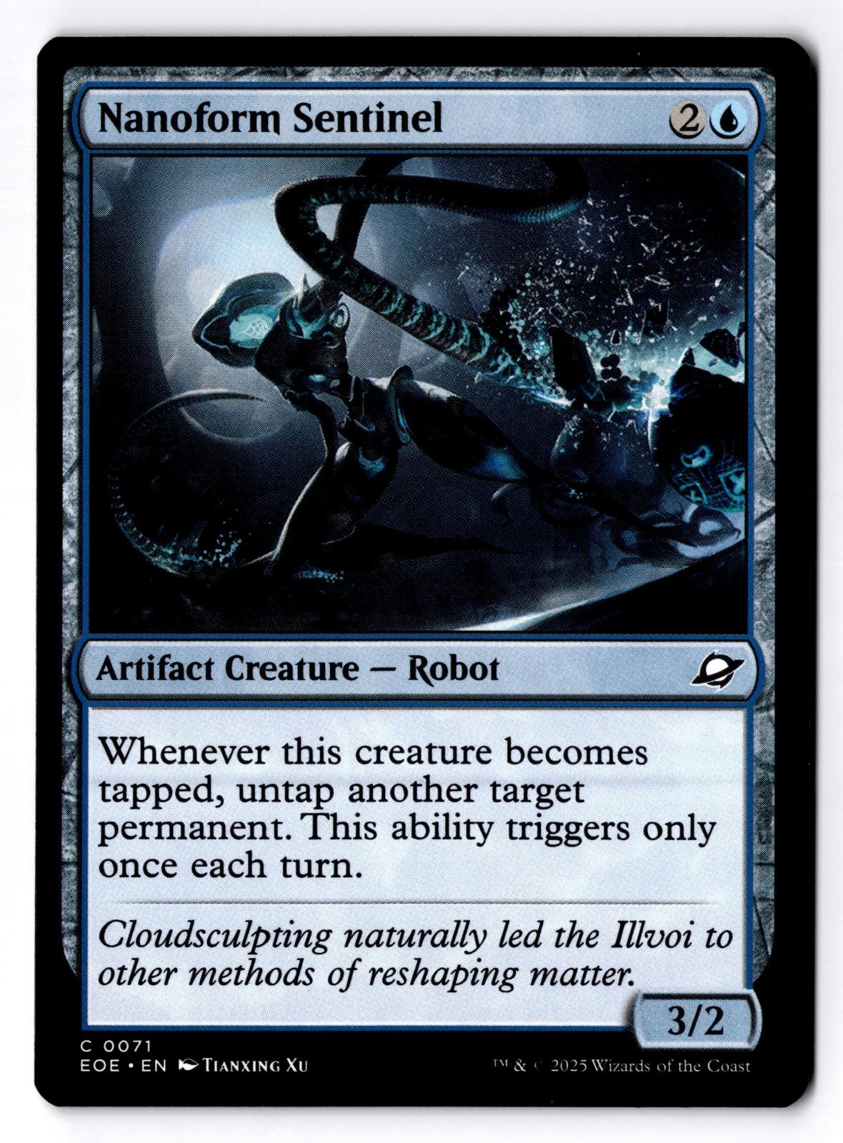 Nanoform Sentinel 71 Common Edge of Eternities Magic: The Gathering LP