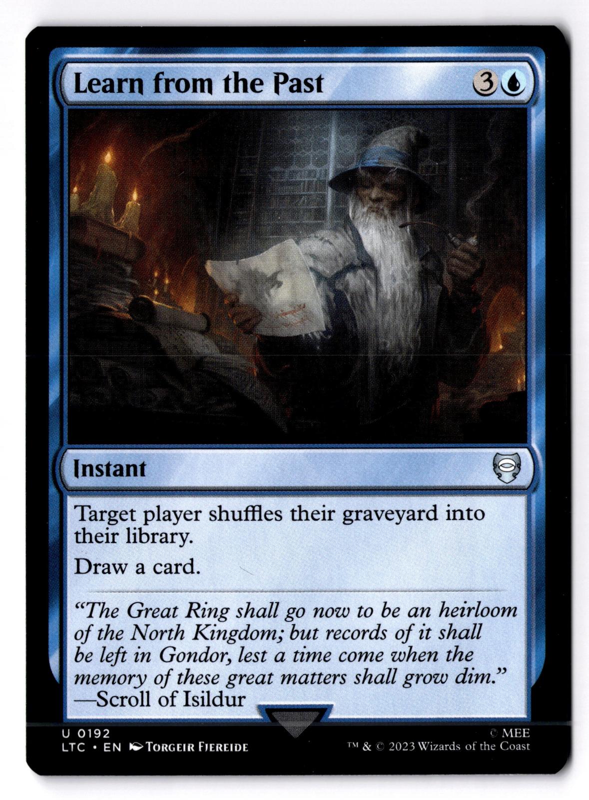 Learn from the Past 192 Magic: The Gathering LP
