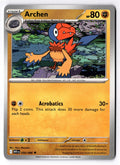 Archen 050/086 Uncommon White Flare Pokemon Near Mint