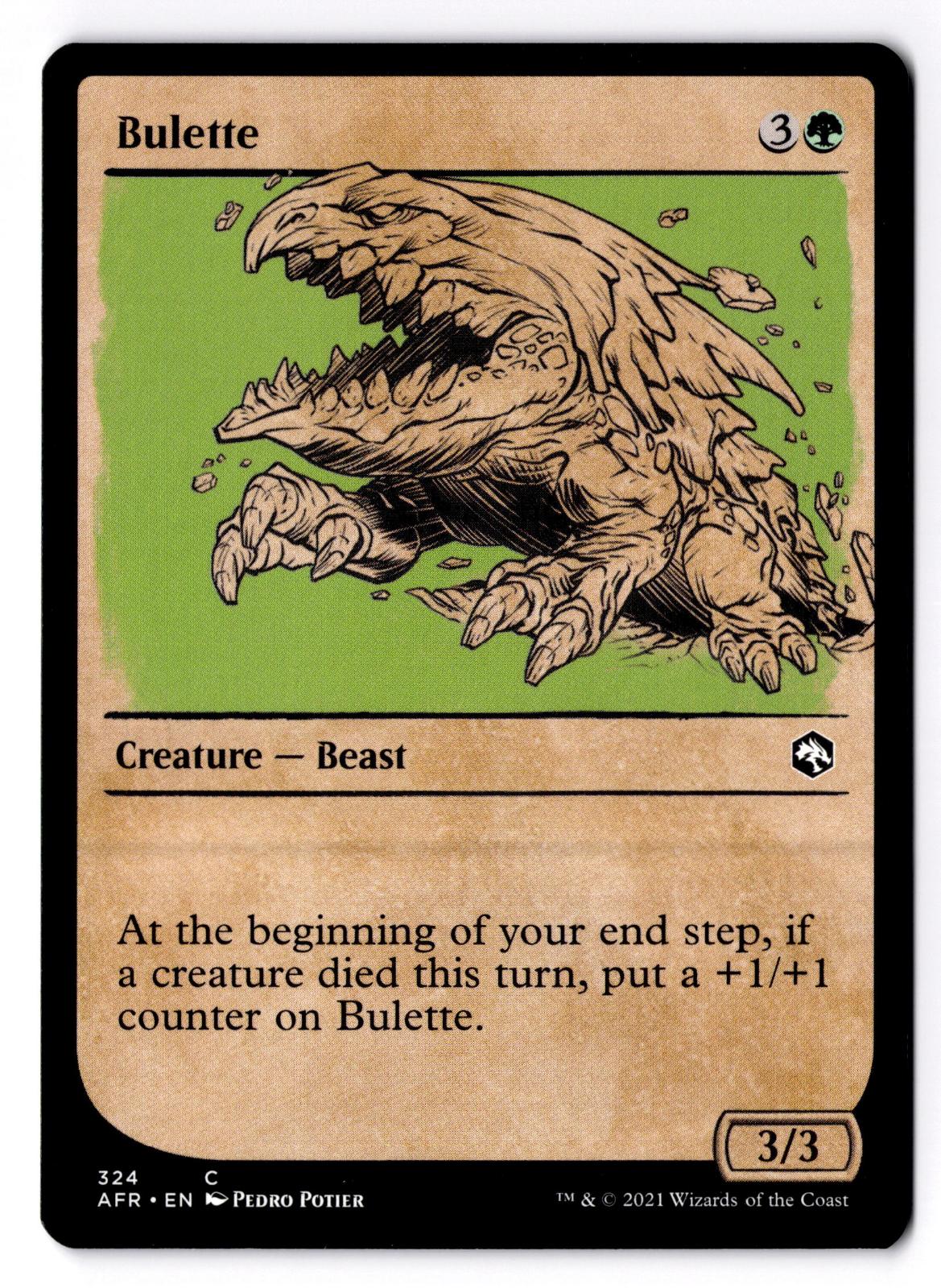 Bulette (Showcase) 324 Magic: The Gathering LP