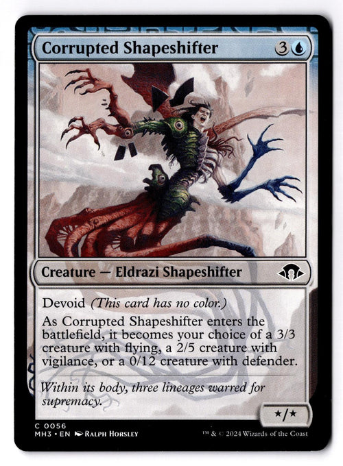 Corrupted Shapeshifter 56 Common Modern Horizons 3 Magic: The Gathering LP