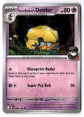 Team Rocket's Dottler 088/182 Common Destined Rivals Pokemon Near Mint