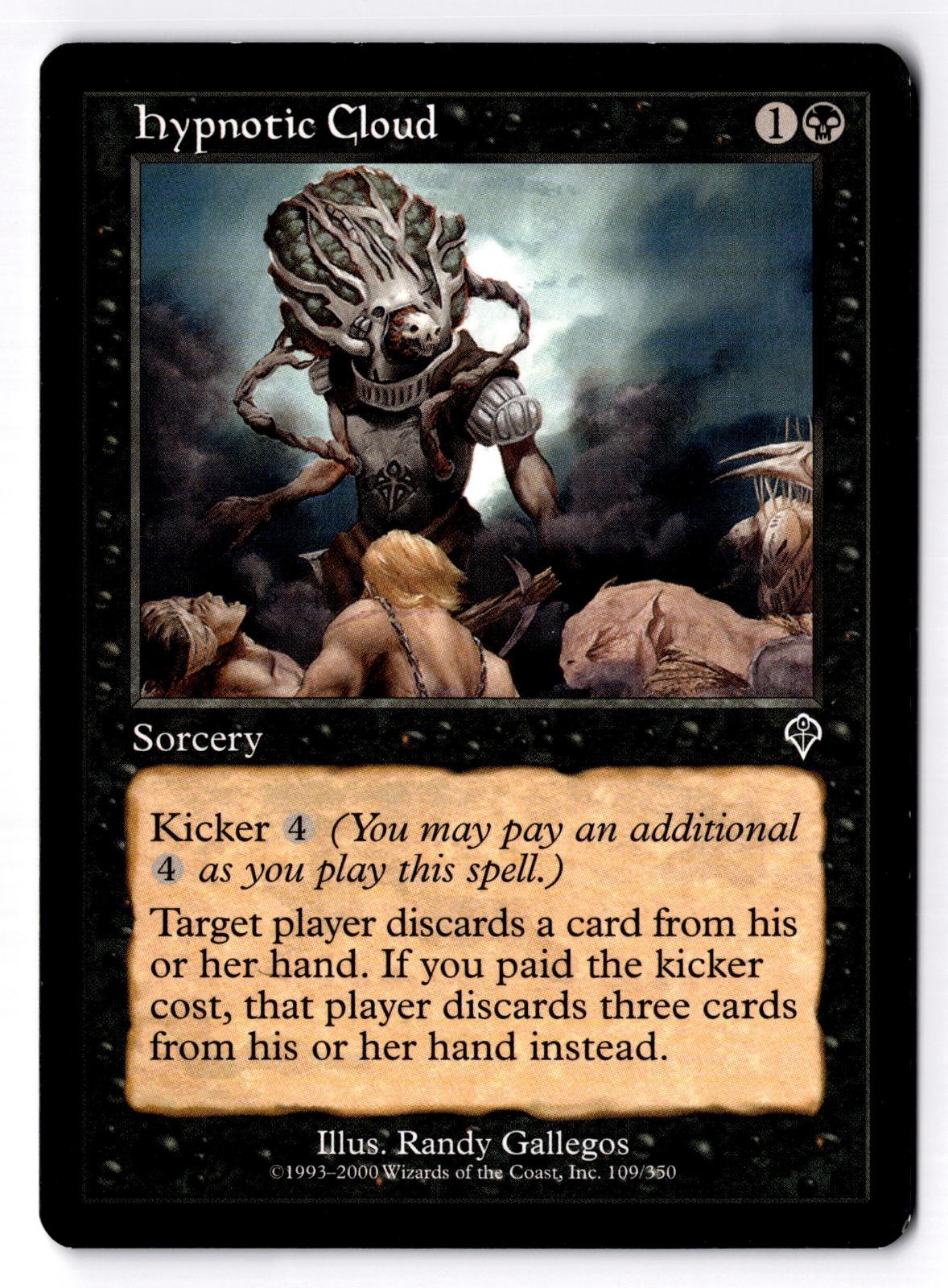 Hypnotic Cloud 109 Common Invasion Magic: The Gathering Moderately Played