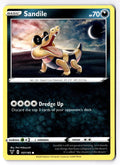 Sandile 107/185 Common Vivid Voltage Pokemon Lightly Played