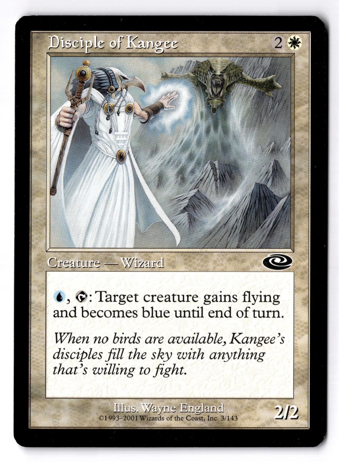 Disciple of Kangee 3 Common Planeshift Magic: The Gathering Moderately Played