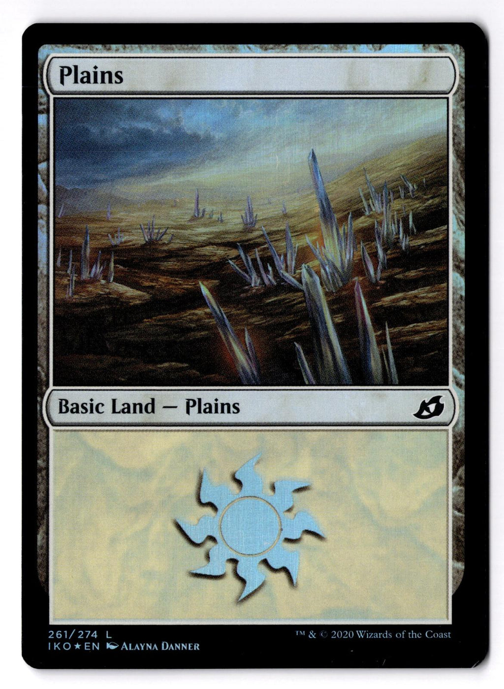 Plains (261) 261 Land Ikoria: Lair of Behemoths Magic: The Gathering Foil LP