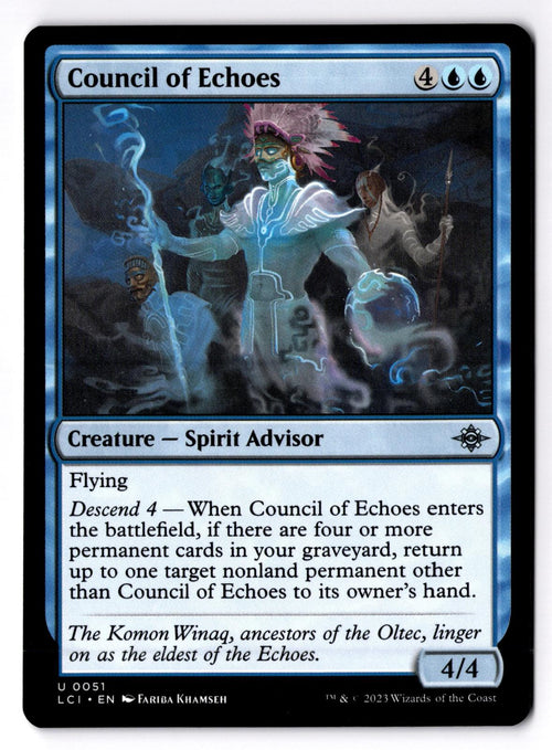 Council of Echoes 51 Uncommon The Lost Caverns of Ixalan Magic: The Gathering LP