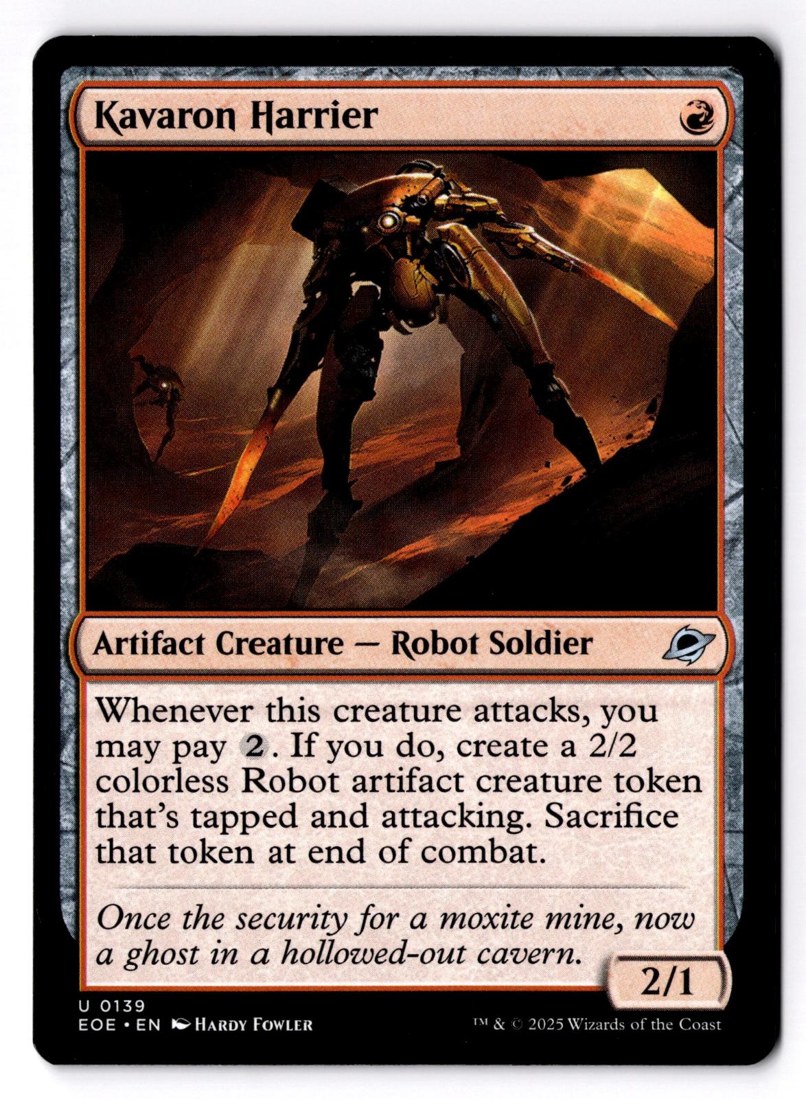 Kavaron Harrier 139 Uncommon Edge of Eternities Magic: The Gathering LP