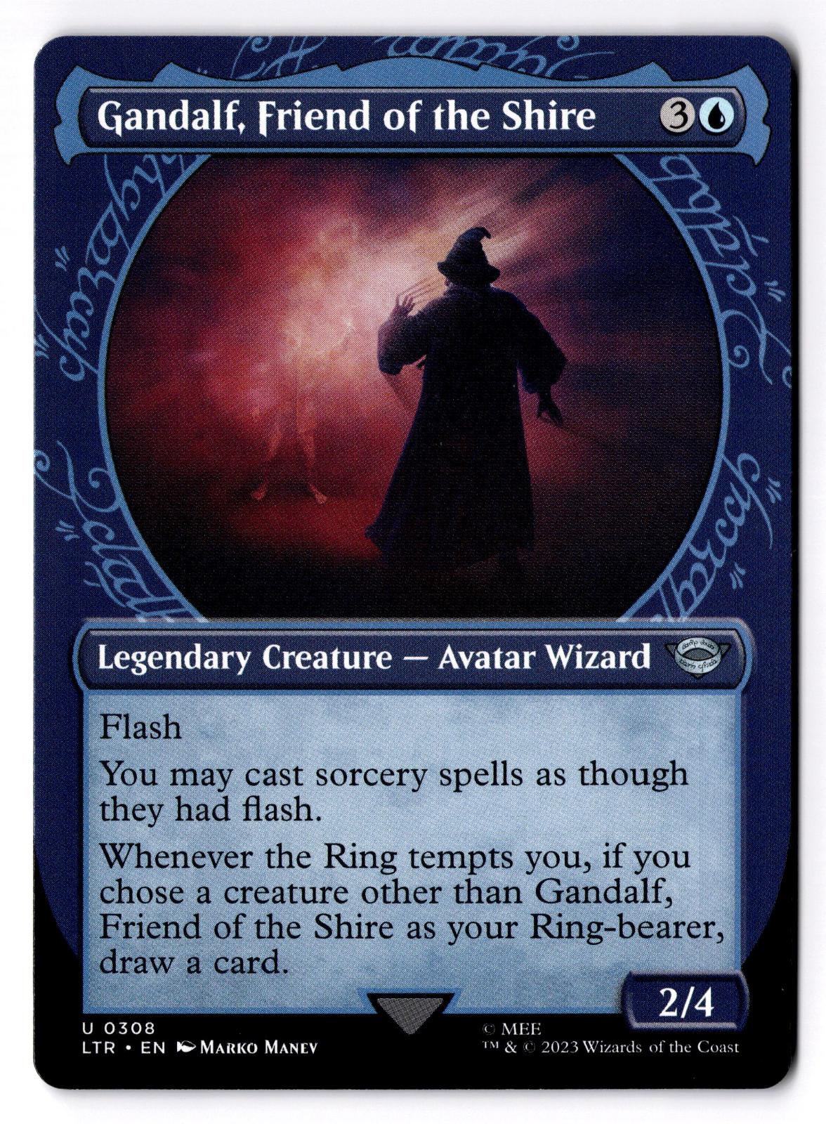 Gandalf, Friend of the Shire (Showcase) 308 Magic: The Gathering LP