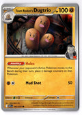 Team Rocket's Dugtrio 101/217 Uncommon Ascended Heroes Pokemon Near Mint
