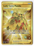 Leafy Camo Poncho 214/195 Secret Rare Silver Tempest Pokemon Holo Near Mint
