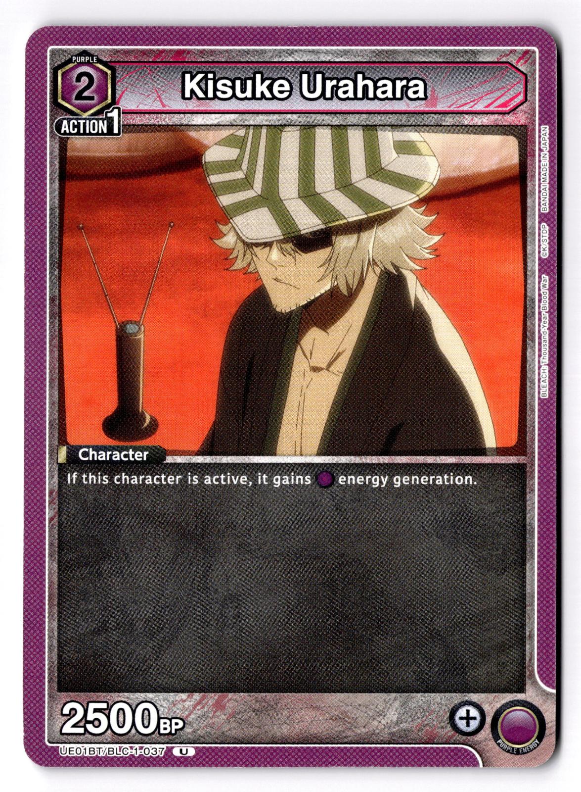 Kisuke Urahara (037) UE01BT/BLC-1-037 Union Arena NM