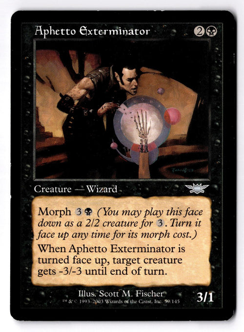 Aphetto Exterminator 59 Uncommon Legions Magic: The Gathering Moderately Played