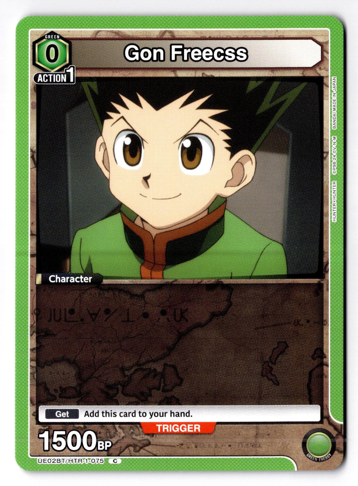 Gon Freecss (075) UE02BT/HTR-1-075 C UE02BT: HUNTER X HUNTER Union Arena NM