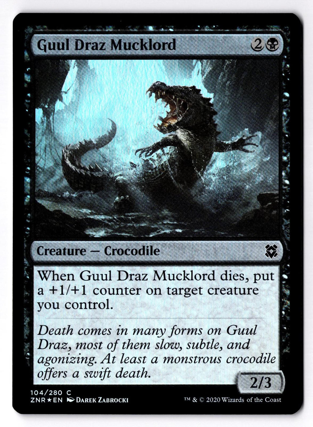 Guul Draz Mucklord 104 Common Zendikar Rising Magic: The Gathering Foil LP