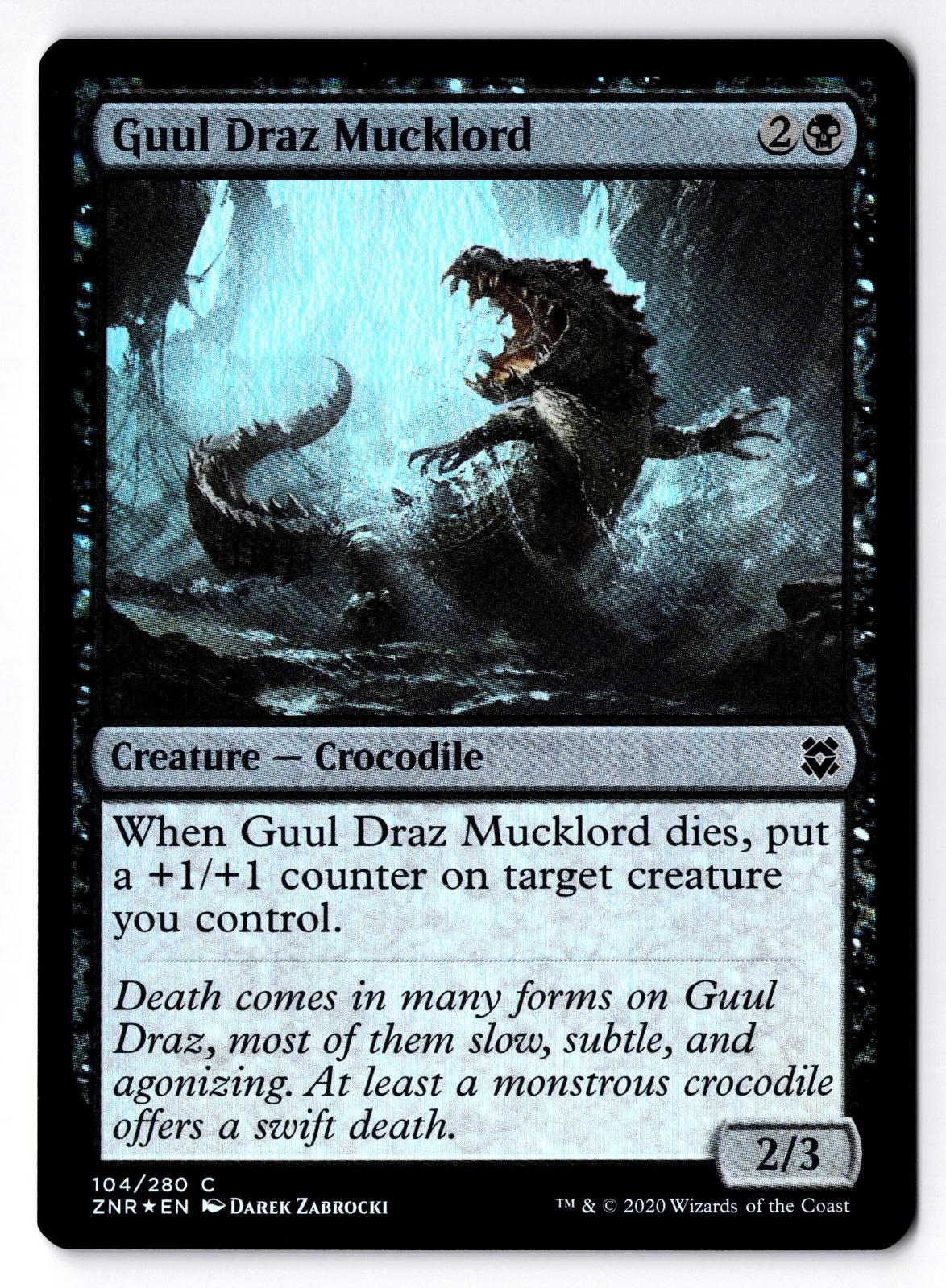 Guul Draz Mucklord 104 Common Zendikar Rising Magic: The Gathering Foil LP