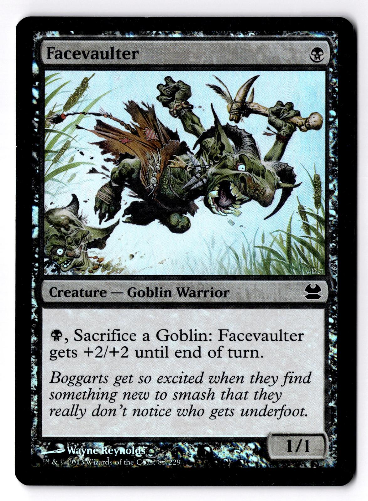 Facevaulter 85 Common Modern Masters Magic: The Gathering Foil Lightly Played