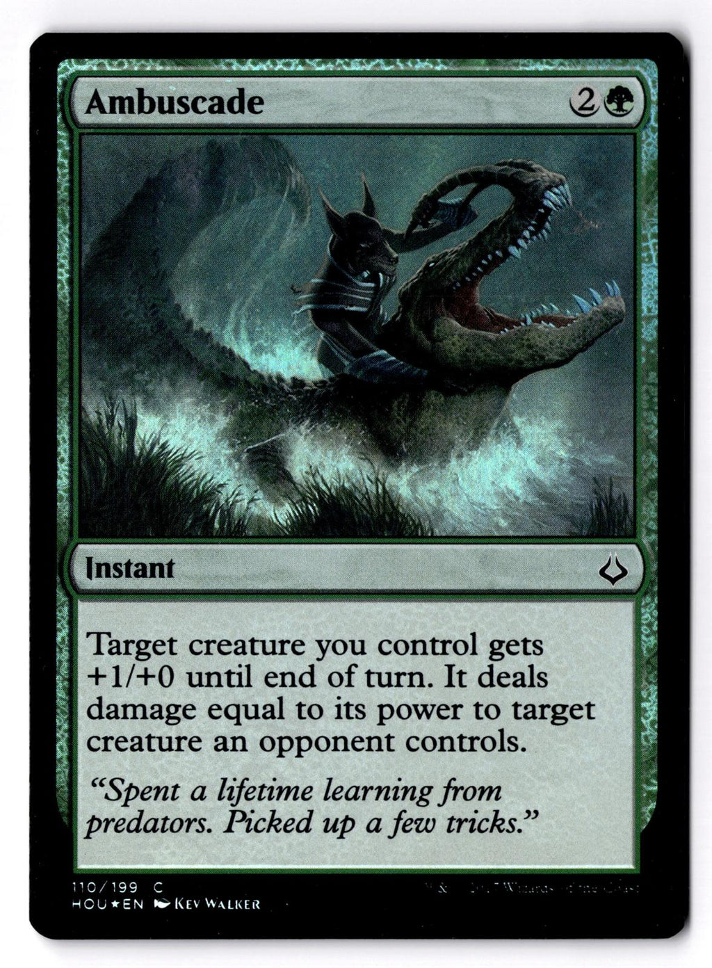 Ambuscade 110 Common Hour of Devastation Magic: The Gathering Foil LP