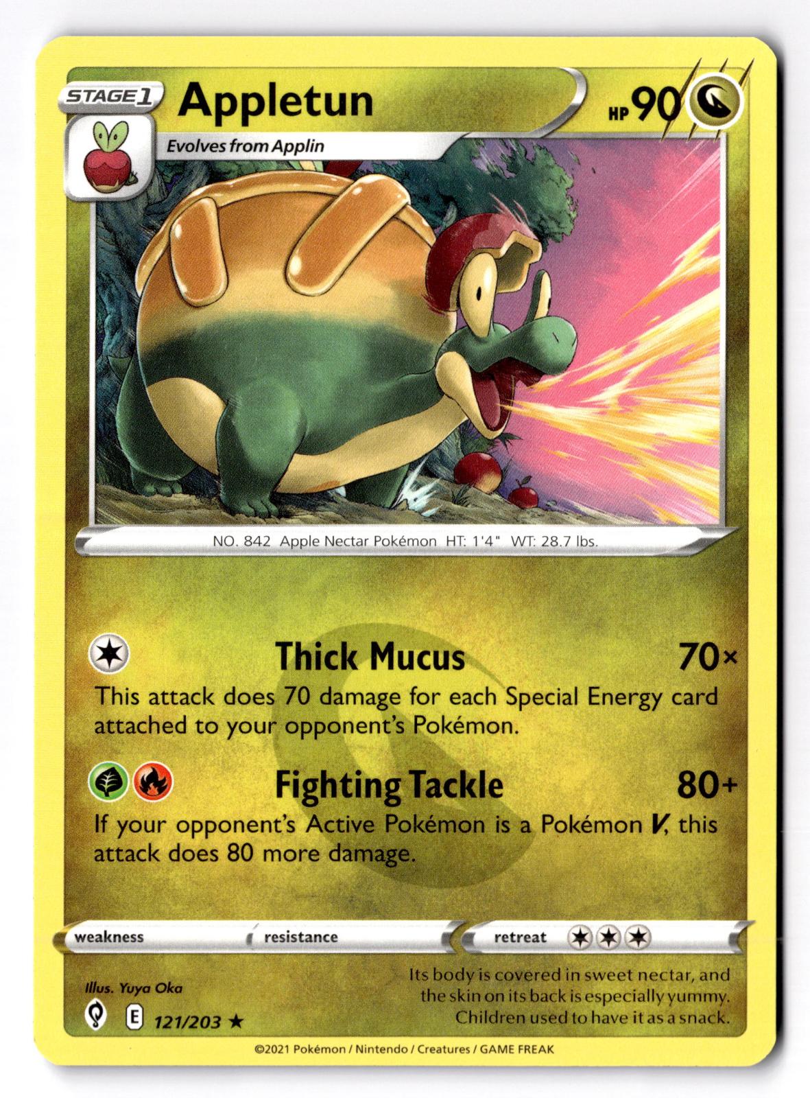Appletun 121/203 Rare Evolving Skies Pokemon Near Mint