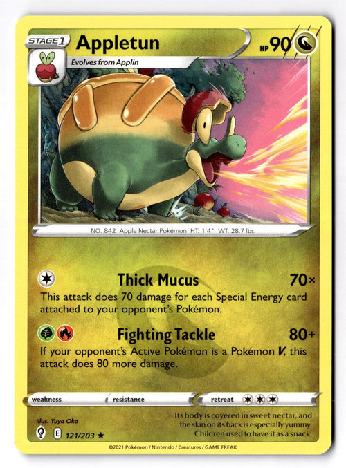 Appletun 121/203 Rare Evolving Skies Pokemon Near Mint