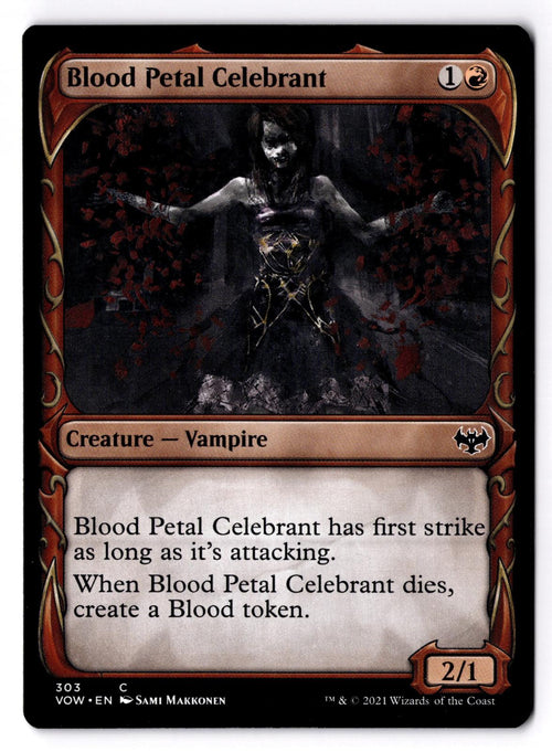 Blood Petal Celebrant (Showcase) 303 Magic: The Gathering LP