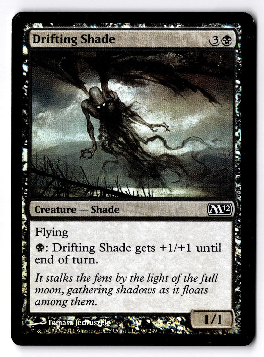 Drifting Shade 96 Common Magic 2012 (M12) Magic: The Gathering Foil LP