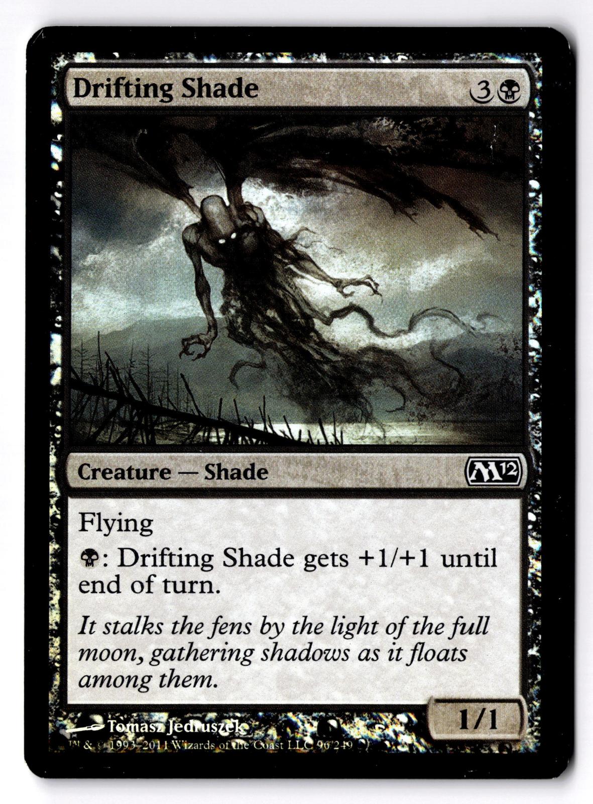 Drifting Shade 96 Common Magic 2012 (M12) Magic: The Gathering Foil LP