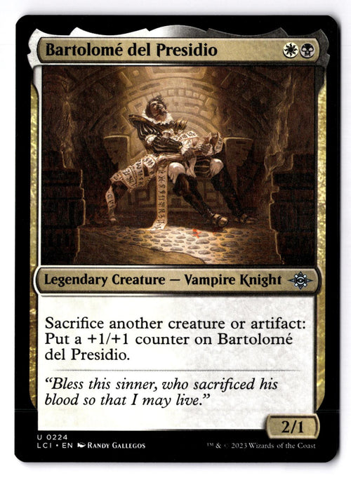 Bartolome del Presidio 224 The Lost Caverns of Ixalan Magic: The Gathering LP