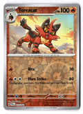 Torracat 033/162 Common Temporal Forces Pokemon Reverse Holo Near Mint