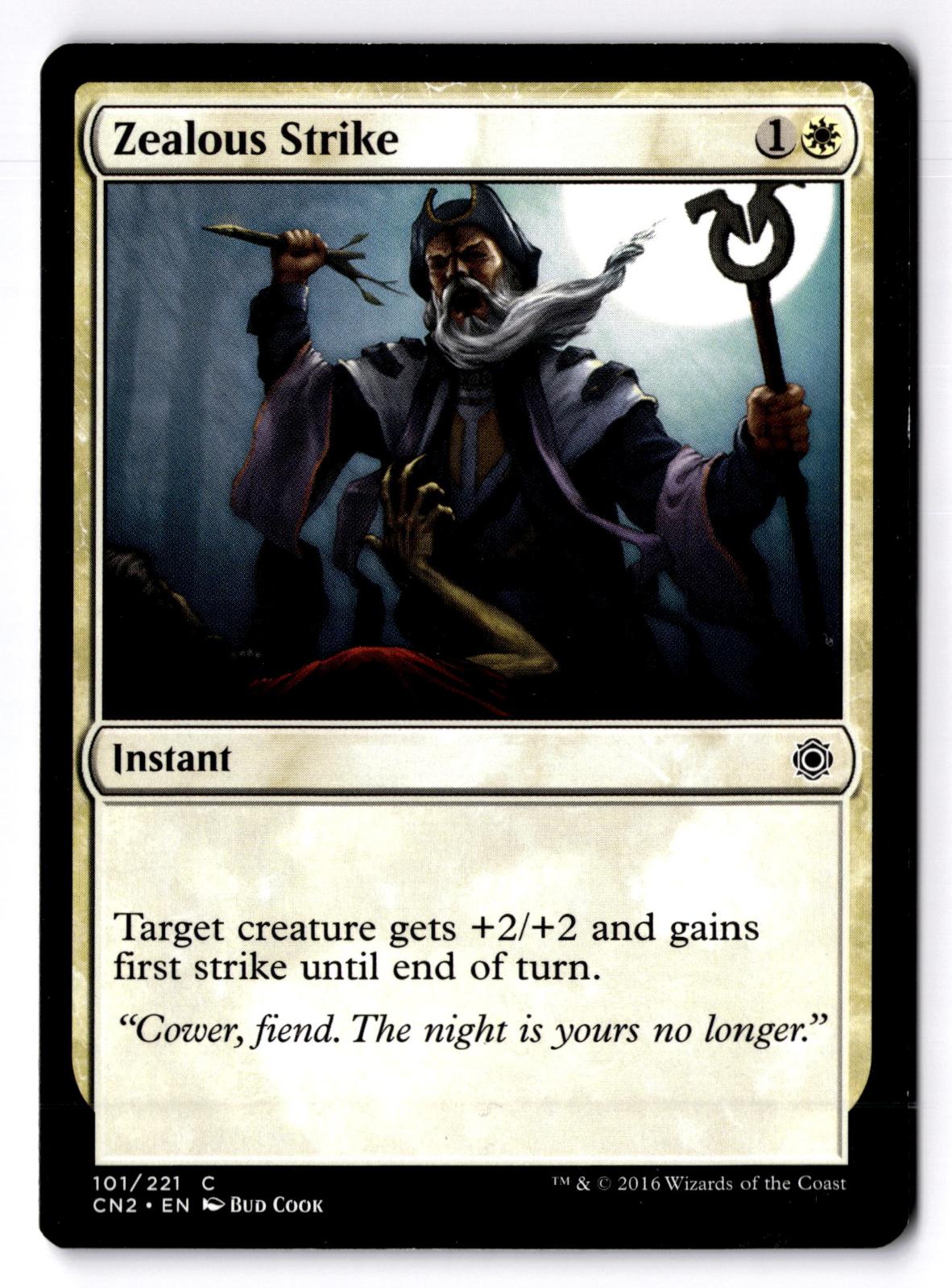 Zealous Strike 101 Common Conspiracy: Take the Crown Magic: The Gathering MP