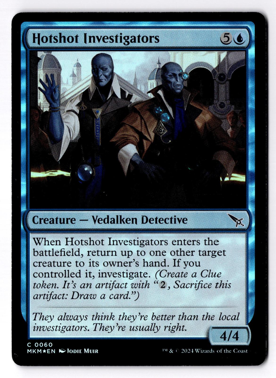 Hotshot Investigators 60 Murders at Karlov Manor Magic: The Gathering Foil LP