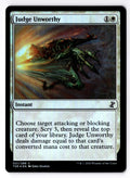 Judge Unworthy 21 Common Time Spiral: Remastered Magic: The Gathering Foil LP