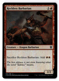 Reckless Barbarian 193 Magic: The Gathering Foil LP