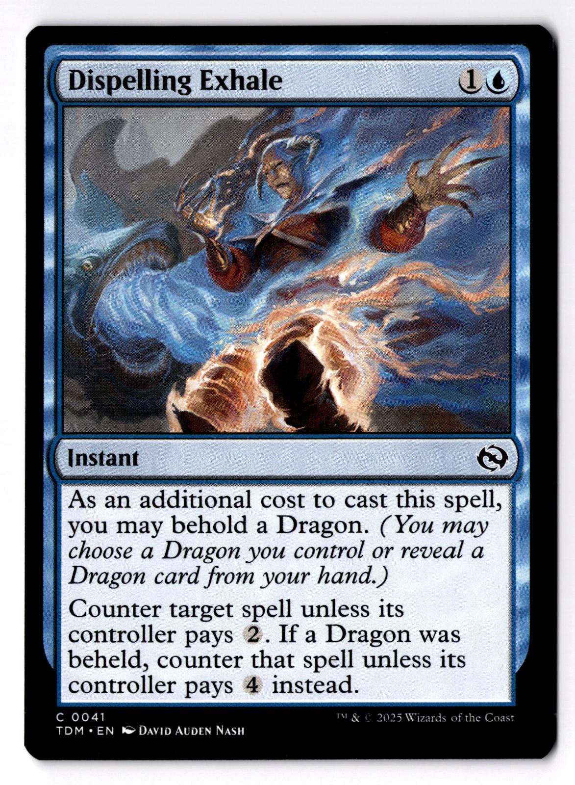 Dispelling Exhale 41 Common Tarkir: Dragonstorm Magic: The Gathering LP