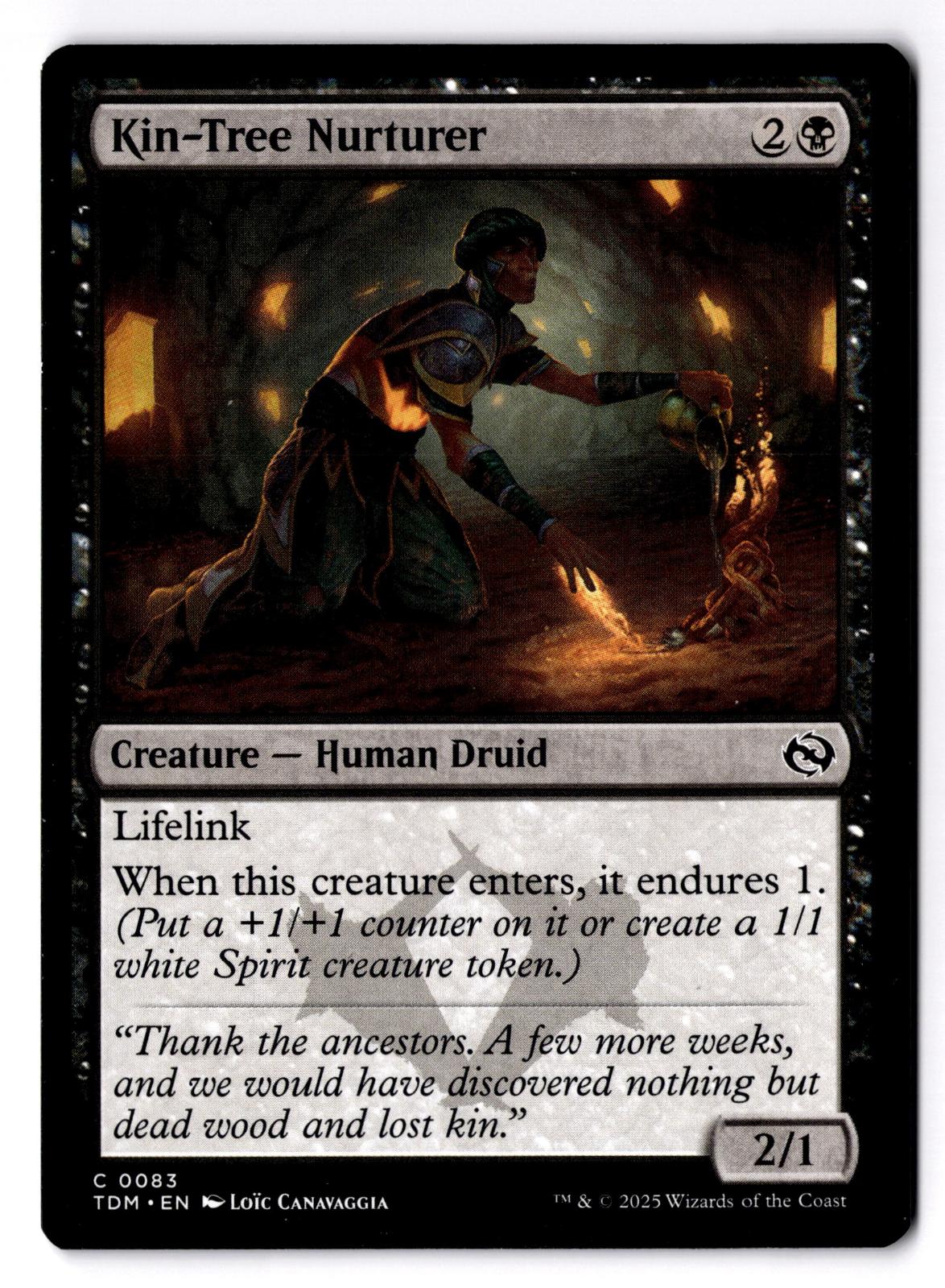 Kin-Tree Nurturer 83 Common Tarkir: Dragonstorm Magic: The Gathering LP