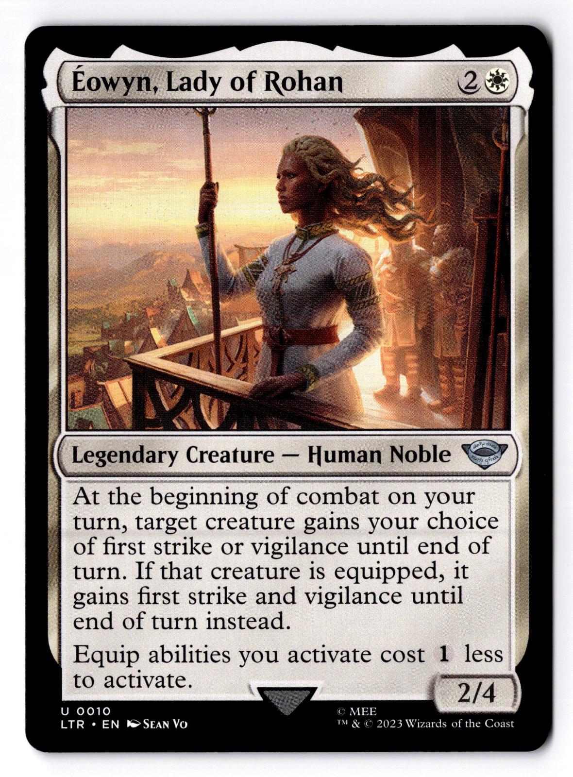 Eowyn, Lady of Rohan 10 The Lord of the Rings Magic: The Gathering LP