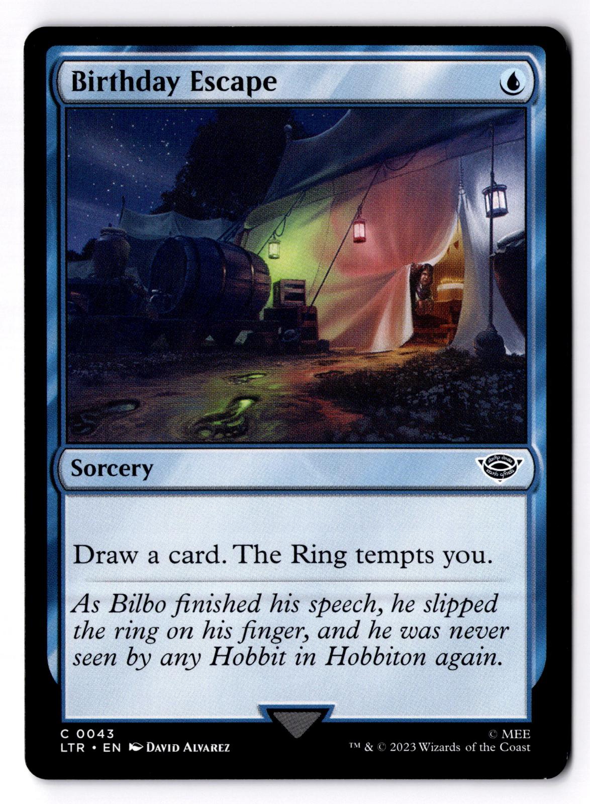 Birthday Escape 43 The Lord of the Rings Magic: The Gathering LP