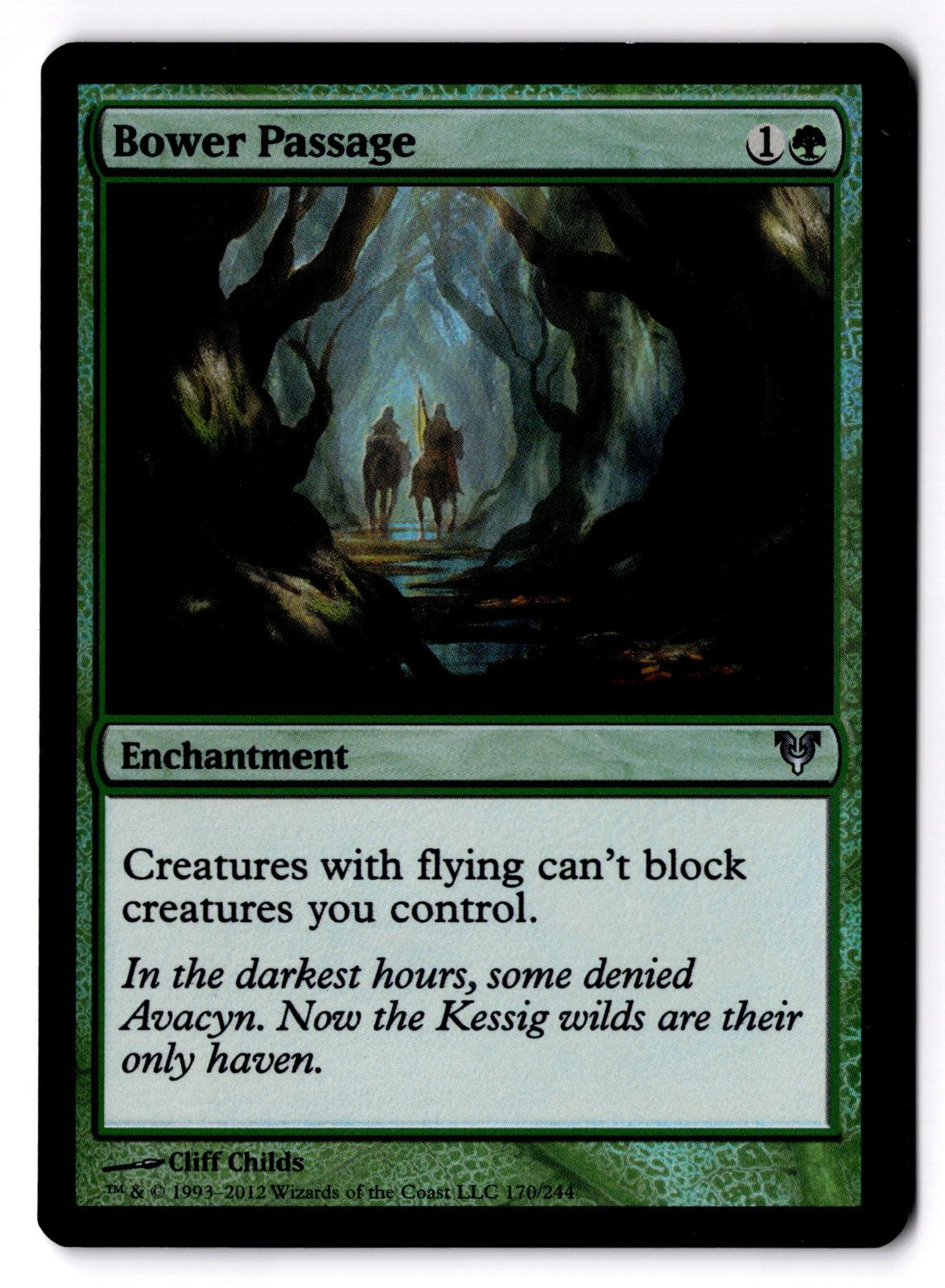 Bower Passage 170 Uncommon Avacyn Restored Magic: The Gathering Foil LP