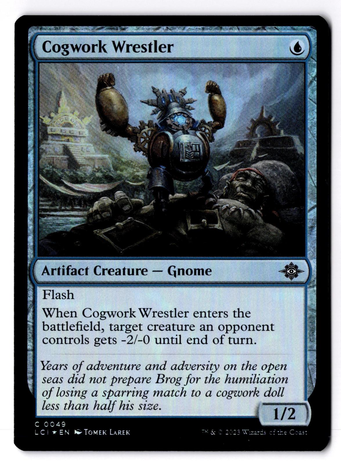 Cogwork Wrestler 49 The Lost Caverns of Ixalan Magic: The Gathering Foil LP