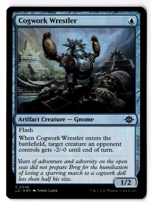 Cogwork Wrestler 49 The Lost Caverns of Ixalan Magic: The Gathering Foil LP