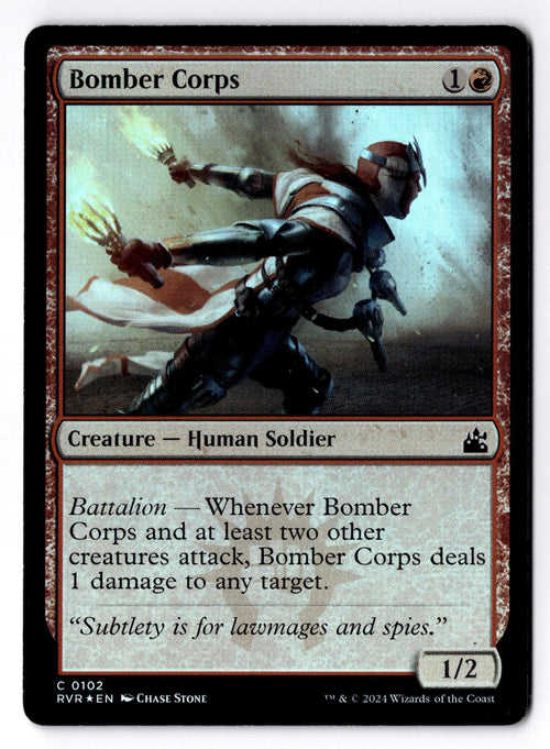 Bomber Corps 102 Common Ravnica Remastered Magic: The Gathering Foil LP
