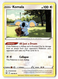 Komala 149/196 Uncommon Lost Origin Pokemon Near Mint