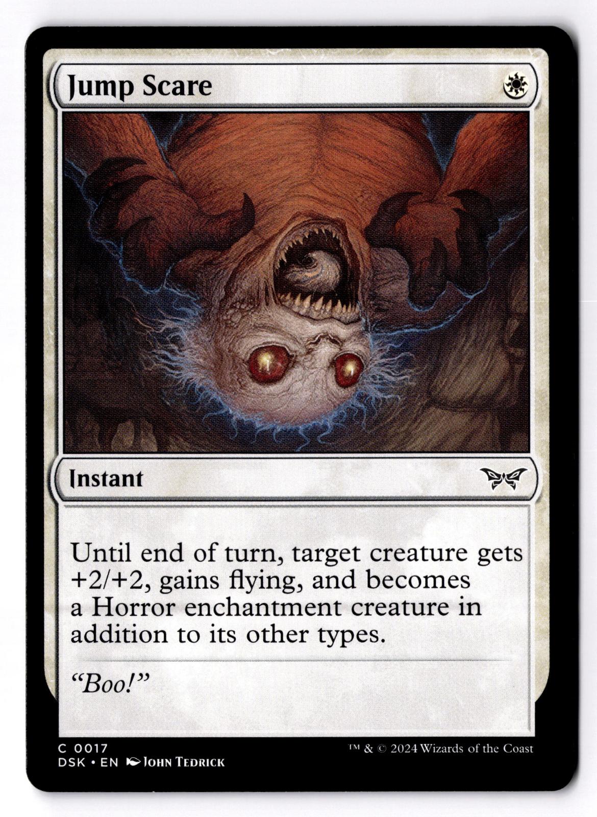 Jump Scare 17 Common Duskmourn: House of Horror Magic: The Gathering MP